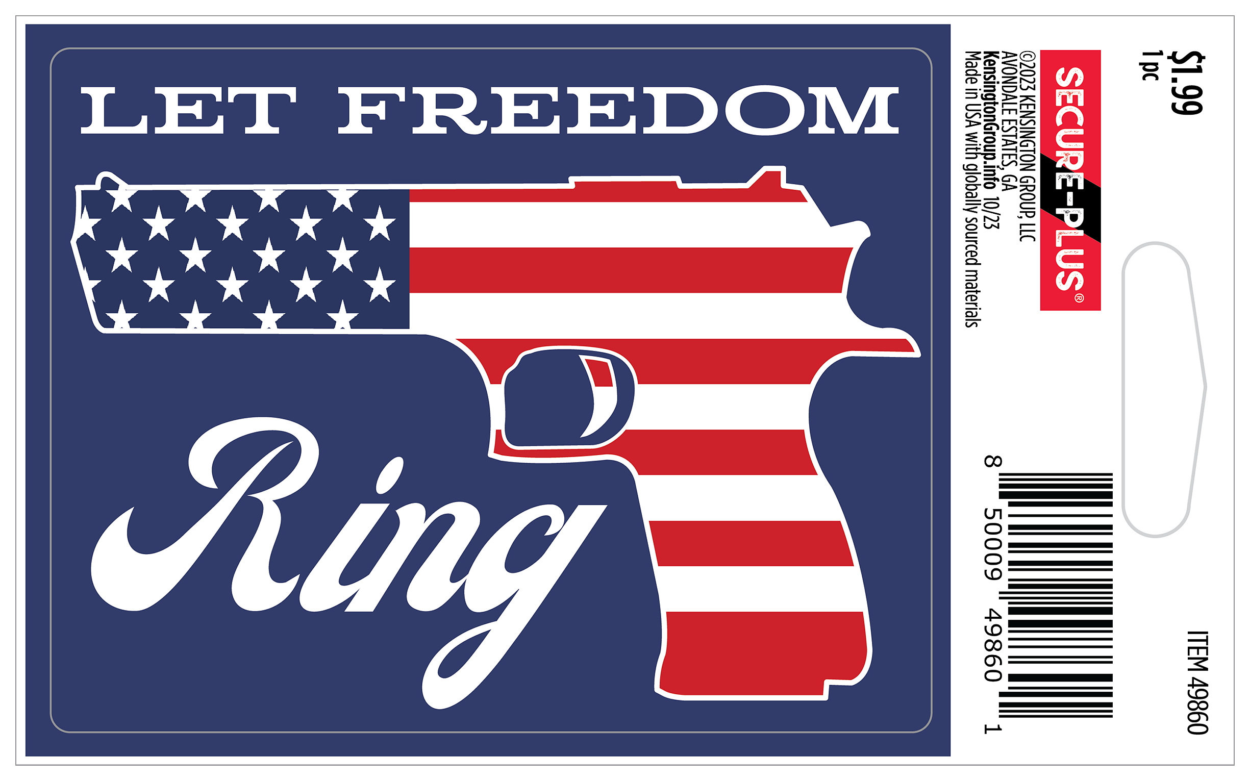 Secure-Plus Let Freedom Ring Sticker | Bass Pro Shops
